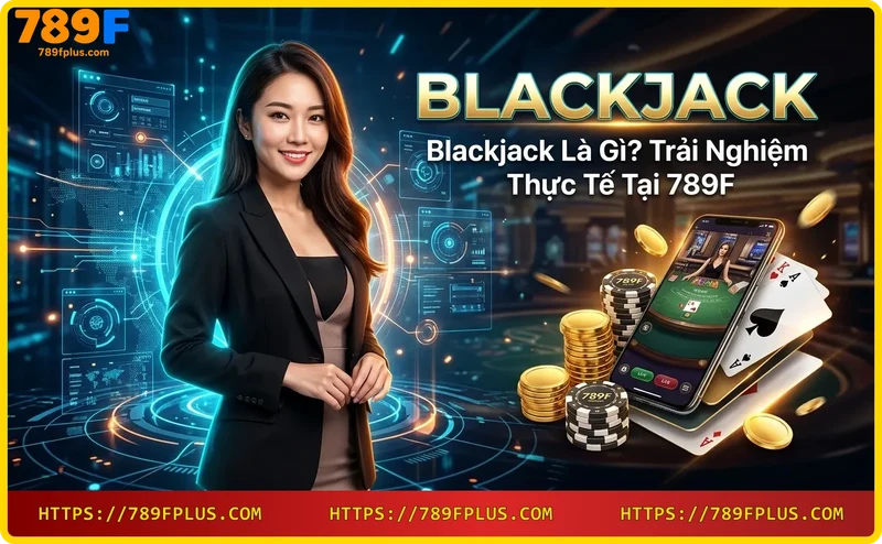 Blackjack – trò chơi bài casino kinh điển với đồ họa sắc nét tại 789F