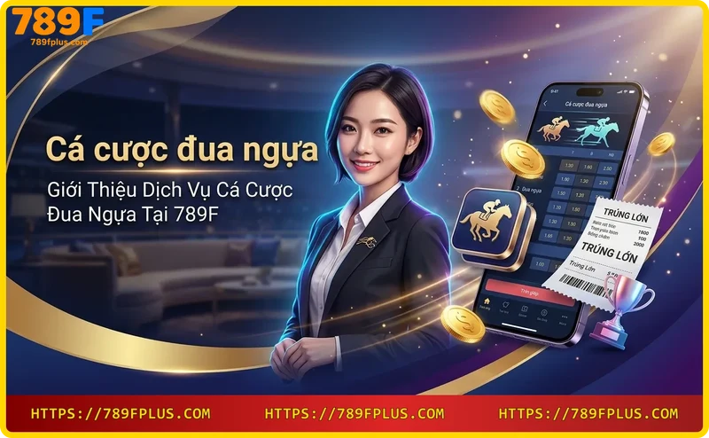Cá cược đua ngựa trên điện thoại thông minh tại 789F với giao diện hiện đại