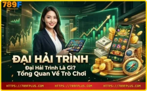 Cảnh đại dương với nhiều loài cá trong game Đại Hải Trình