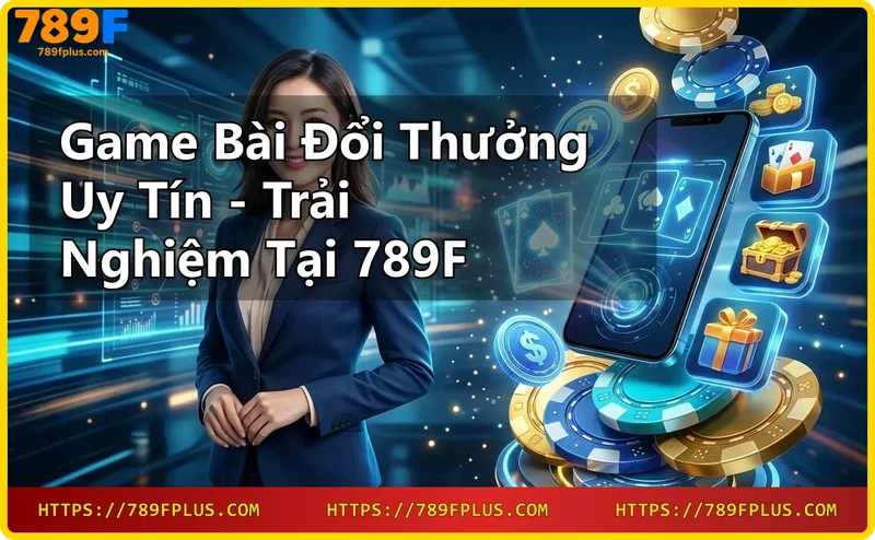 Giao diện game bài online đa dạng tại 789F trên thiết bị di động và máy tính