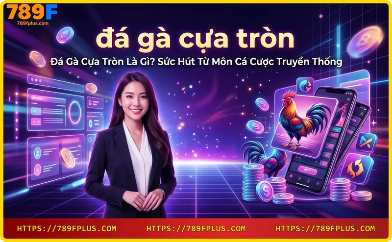 Hai chú gà chọi đối đầu với cựa tròn kim loại trong sân đấu truyền thống