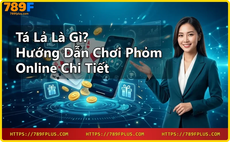 Hình ảnh các biến thể tá lả: tá lả 4 người, tá lả 2 người, phỏm 9 lá và tá lả miền Bắc Nam