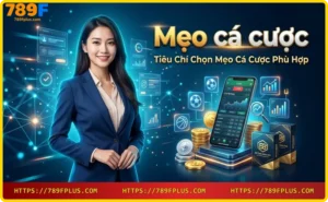 Hình ảnh máy tính bảng với checklist và các biểu tượng độ tin cậy, phù hợp, linh hoạt minh họa tiêu chí chọn mẹo cá cược